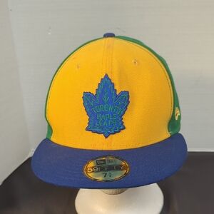 Toronto Maple Leafs Rare Color Scheme Fitted Cap 7 3/8